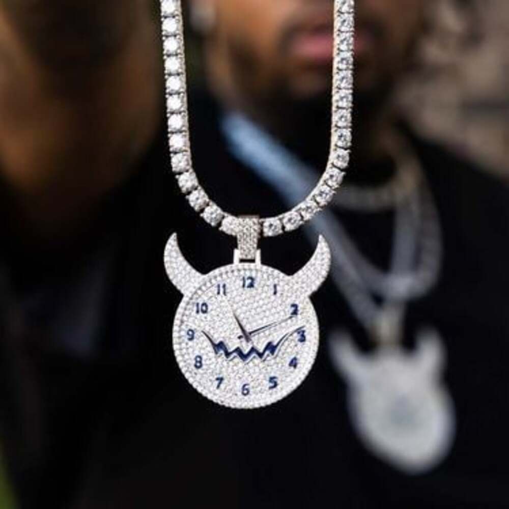 Fivio Demon Time Pendant Necklace